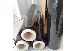 CASIO FA.DA. SPA IMBALLAGGI FILM ESTENSIBILE COLORE NERO N.6 ROTOLI MANUALE H 50 CM - SP.23MY - PESO ROTOLO 2,2 KG