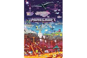 empireposter 772206 Minecraft World Beyond Affiche, Papier, Multicolore, 91,5 x 61 cm