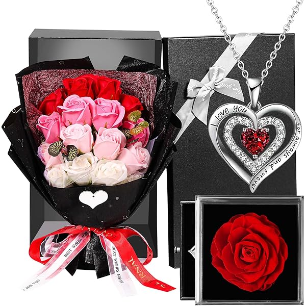 Eeuwige Bloemen Roos Met Ketting, Geconserveerde Roos Geschenkdoos Voor Vrouwen Vriendin Moeder Vrouw Cadeaus Voor Haar Op Verjaardag Verjaardag Valentijnsdag M Eeuwige Bloemen Roos Met Ketting, Geconserveerde Roos Geschenkdoos Voor Vrouwen Vriendin Moeder Vrouw Cadeaus Voor Haar Op Verjaardag Verjaardag Valentijnsdag M