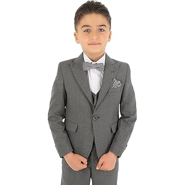 Lente Jongen Gestreept Pak Set Kinderen Formele We... – Vicedeal