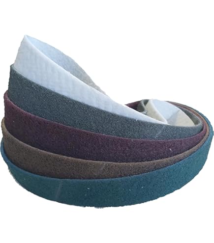 5 Stück VSM KV707T Schleifband/Vliesband | 25 X 533 Mm | Korn 240 Fein | Für Rohrbandschleifer