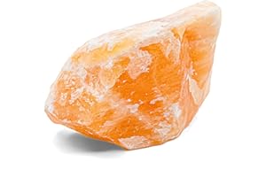 Mineral Est | Pierre Calcite orange brute qualité Extra | Taille : 5 à 7 cm | Joie de vivre | Lithothérapie et chakras
