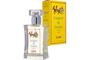 Profumi Zuma - Parfum Femme et Homme Zagara di Sicilia Cologne Unisexe Fragrance Florale Spray - L'Émotion Unique du Néroli et des Notes Florales Made in Italy (Zagara di Sicilia 50 ml)