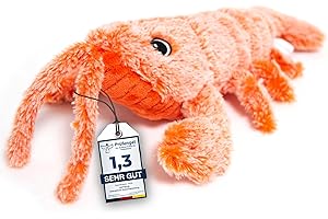 PetTec® Giocattolo interattivo per gatti elettrico per l'autonomia, aragosta mobile alla menta per gatti, giocattolo per gatti e pesci, giocattolo interattivo per gatti, giocattoli per gatti