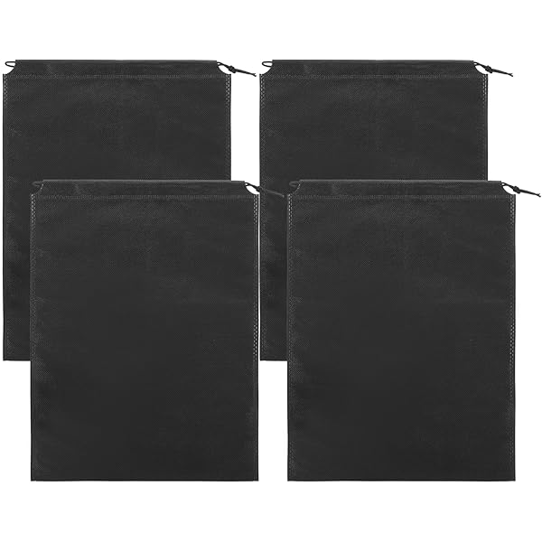5 Schuhbeutel Mit Kordelzug - Staubdichte Aufbewahrungstaschen 44x32cm