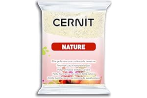 CERNIT CE0940056971C - Un Pain de Pâte Polymère Nature - Pâte à Modeler à Cuire - Couleur savane - Bloc de 56 g