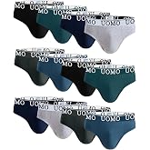 Channo Pack Slips Men's Cotton Underwear Invisible No Marking Comfortable and Soft UOMO