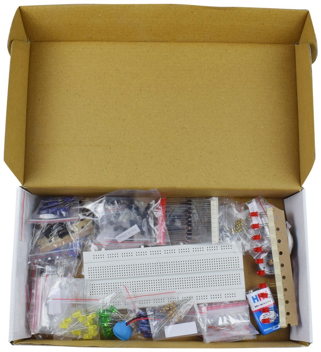 Buy YUV'S Electronic Components Project Kit or Breadboard, Capacitor