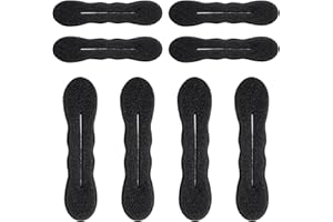 YOLEV 8 Stück Haarknotenmacher, Haar Dutt Haarteil, Flechthilfe Haare, Hochsteckfrisuren Zubehör, Dutt Hilfe, Hochsteckfrisur Werkzeuge, Dutt Haarstyling für Frauen Mädchen Damen Kinder Ballet