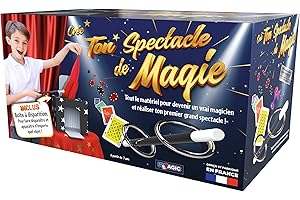 Megagic - Coffret de Magie pour Enfant - Crée Ton Spectacle de Magie