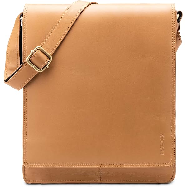 LEABAGS Crazy Vinkat Premium Shoulder Cushion, Genuine Buffalo Leather