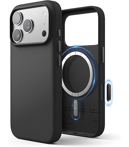 WIIUKA Custodia per iPhone 15 Pro Max, in pelle tedesca