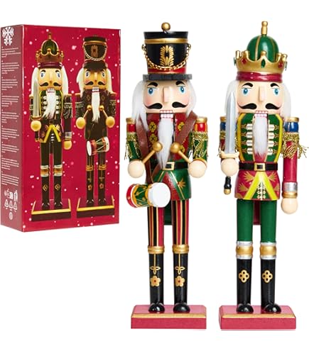 LULU Deer Christmas Nutcracker Ornament ,12inch King