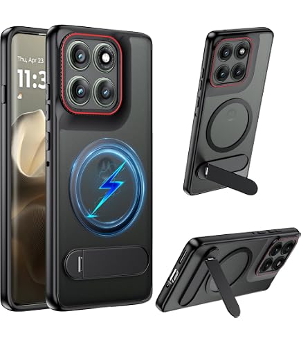Custodia OnePlus 8 Pro Antiurto Rigida Ultra Sottile - Colore Rosso - Cover In PC Resistente Con Protezione Obiettivo - 3
