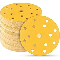 WAbrasive - Dischi Abrasivi A Secco E Bagnati, 150 Mm, Con 48 Fori, K120, Set Da 50 Pezzi, Carta Vetrata Bagnata Di WAbrasive, Adatto Per Festool Rotex 150 Con Piastra Abrasiva Da