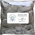 Hemp Fiber for Spinning, Blending, Felting & Fiber Arts. Natural Vegan Combed Top Roving. Natural