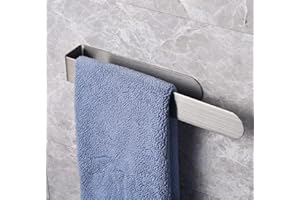 HASA zone Porta Asciugamani Bagno Adesivo Senza Forare (30CM)