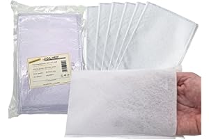 ‎TIGA-MED TIGA-MED Einmal-Waschhandschuhe | ultrasoft | 100 Stück | Profi-Qualität | Molton Einweg-Waschlappen | weiss