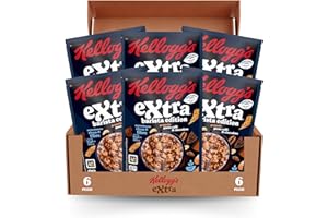 Kellogg's Cereali Extra "Barista Edition" | Gusto Caffè e Cioccolato | Granola con Avena Croccante | Confezione Singola da 350g (1 x 350g)