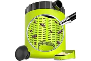NEPTONION Cricket Keeper, Professioneller Dubias Keeper Futterinsekten-Organizer und Spender mit Bug Dirt Management, Solid Feed Support, Dubia Colony für Menschen mit Insektenphobie
