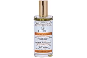 CELUXE Sérum Lissant Cheveux Secs et Abîmés, Thermoprotecteur - Hydratation & Réparation Intense Argan, Kératine protect, Phospholipides, Vegan, Sans Silicone - Spray 50ml