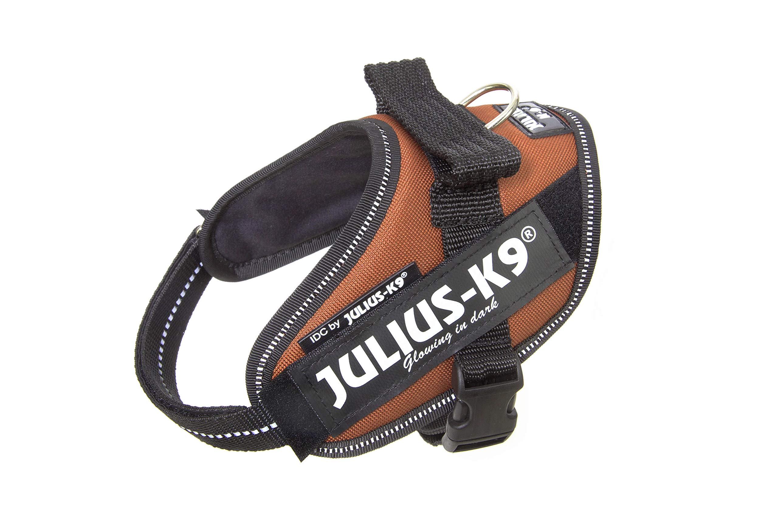 Julius-K9, 16IDC-KOR-MM, IDC Powerharness, dog harness, Size: Mini-Mini, Copper Orange