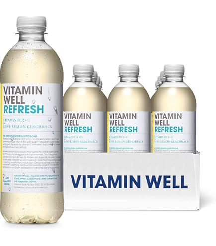 Vitamin Well Citron cactus vitamin enhancement drink (upgrade) 12 x 50 cl :  Amazon.it: Alimentari e cura della casa