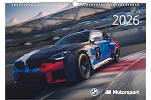 ‎ARTI PROMOTION BMW M Motorsport Wandkalender 2026