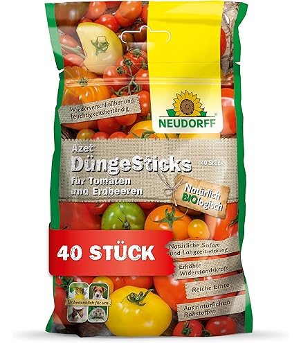 Azet DüngeSticks Für Tomaten & Erdbeeren - 40 Stück Im Beutel