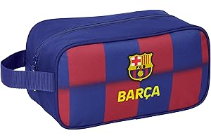 SAFTA F.C. Barcelona 1ª EQUIPACIÓN 25/26 - Zapatillero Mediano, Multiusos, Portatodo, Deporte, Extraescolares, Fútbol, Cómodo y Versátil, 29x14x15 cm