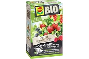 Compo Bio Beeren Langzeit-Dünger mit Schafwolle 750g