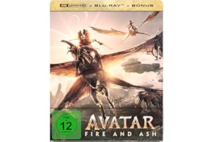 Avatar - Fire and Ash - Steelbook - Limited Edition (4K Ultra HD) (+ Blu-ray) (+ Bonus-Blu-ray)