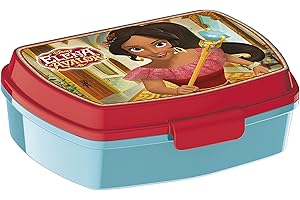 ALMACENESADAN, 0413, Sandwichera Elena de Avalor, Producto de plástico Reutilizable Libre bpa