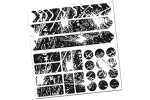 AlphaShield K099 K100 - Pellicola protettiva per telaio in carbonio, per mountain bike, BMX