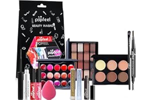 CHSEEO Trousse Trucchi Donna, Set Trucchi Donna, Kit Trucco Tutto in Uno Palette Cosmetica, Kit Trucchi Make Up Completo con Ombretti Rossetto Correttore Kit Cosmetici per Donne Ragazze Regalo di Natale