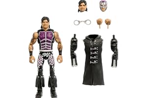 Mattel WWE Ultimative Edition - Figura de acción y Accesorios de 15,24 cm Dominik Mysterio Coleccionable, Cabezas y Manos Intercambiables, 30 Puntos de articulación