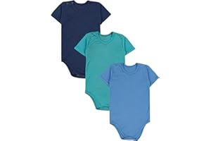 TupTam Baby Body Kurzarm – 3er Set aus 100% Baumwolle bis Größe 134