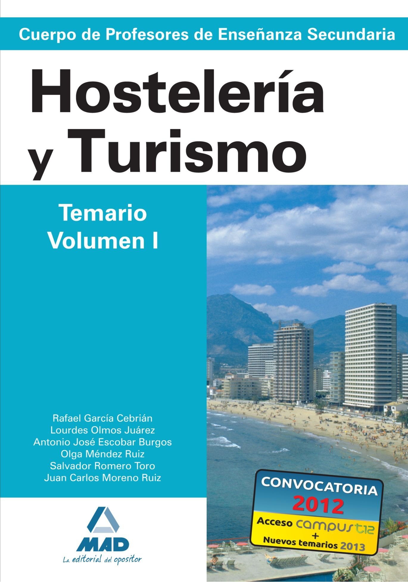 Hosteleria Y Turismo - Temario Vol. I