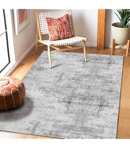 INOVADAY Machinewasbare Tapijten 180x270 cm Vintage Boho Vloerkleed Laagpolig Antislip Tapijt met Print Patroon voor Woonkamer Slaapkamer Huiskontoor Binnenhuis Turkooisgroen/Blauw/Rood