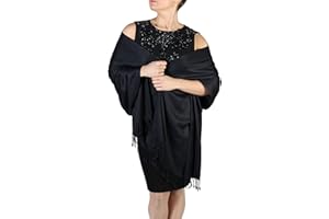YORK SHAWLS Pashmina Shawls and Wraps for Ladies - Perfect Evening & Wedding Accessory for Women