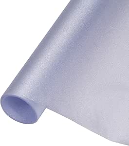 fancy-fix Frosted Privacy Window Film, Non Adhesive Opaque Glass Film, Static Cling No Glue Window Sticker for Home Bathroom Office Meeting Room, 40x150cm