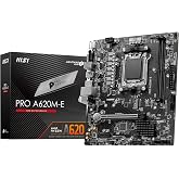 Msi Pro A620M-E AMD A620 AM5 Soket DDR5 6000(OC) MHz mATX Anakart