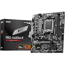 MSI A620M-E Pro (AM5) (D) : Amazon.pl: Elektronika