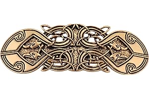 KKJOY Pasadores para el Pelo Mujer de Metal con Nudo Celta, Vintage Pinzas Pelo con Cuervo de Odín, Adornos Hair Clips Accesorios Pelo Boda Horquillas para el Pelo Niña