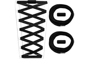 YIIOCCC Cordones elásticos coloridos para zapatos Semicírculo Sin cordones Cordones para niños y adultos Zapatillas de deporte Cordones