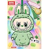 Labubu Clover Luck &Ccedil;ılgın Koleksiyon - &Ccedil;ıkartmalı Boyama Kitabı