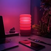 HaymaLab Zen Nerv&uuml;r RGB Masa Lambası - WiFi & Sesli Komut, 16 Milyon Renk LED, Tuya/Smart Life/Google Home, E27, Dekoratif Am