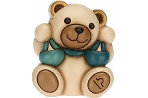 THUN - Soprammobile Teddy Stars, Segno Zodiacale Bilancia - Icone, Teddy Stars - Ceramica - 6,4x5,5x7,1 cm h