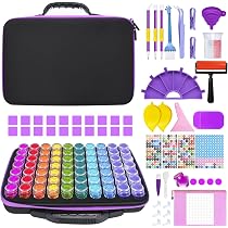 60 Grilles Boîte De Rangement Diamond Painting - Compartiments Amovibles Plastique - Outils Broderie 5D 60 Grilles Boîte De Rangement Diamond Painting - Compartiments Amovibles Plastique - Outils Broderie 5D