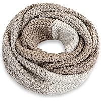 VIVISENCE Loop Schal Damen - Doppelt Gefaltet Für Extra Wärme Im Winter